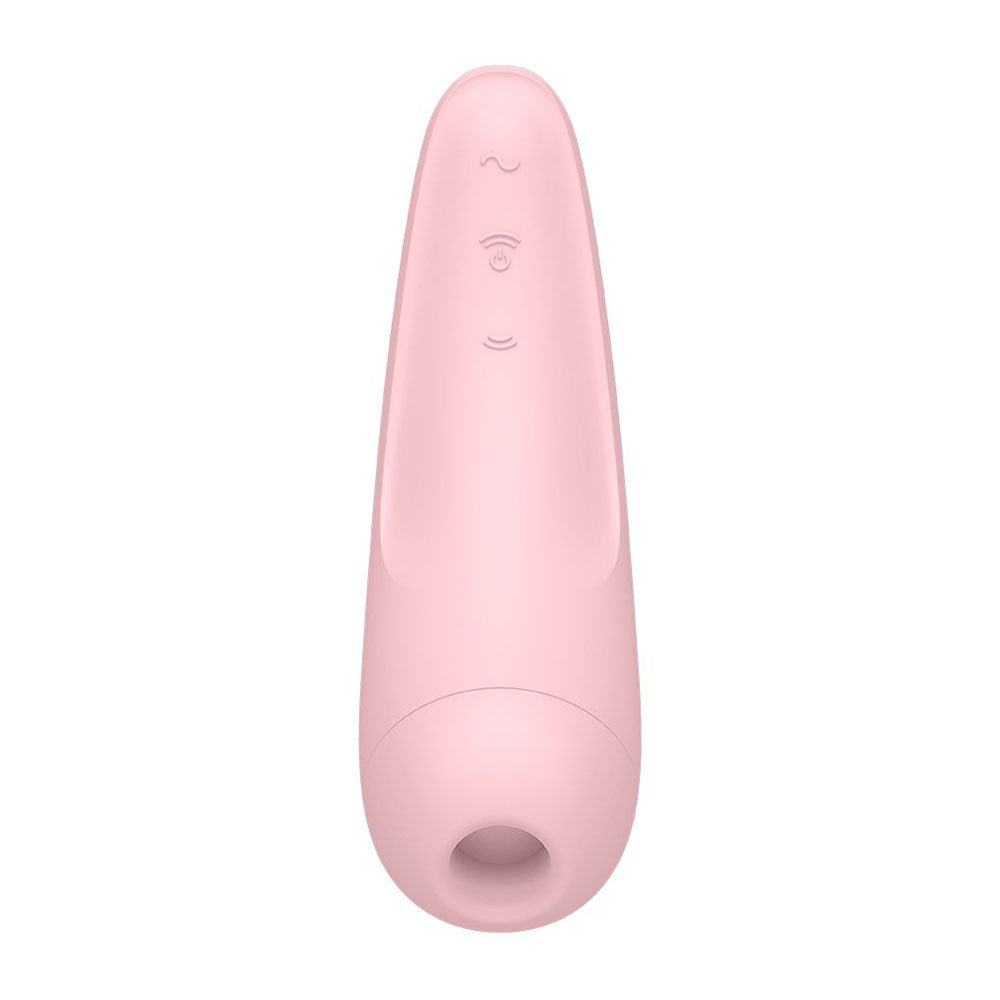 Masseur clitoridien Curvy 2 Plus avec application Satisfyer Rose