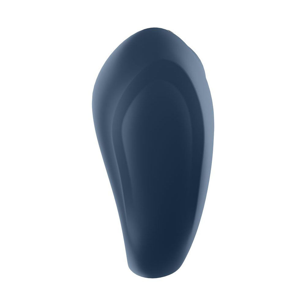 Anneau pénien Strong One bleu compatible avec l'application Satisfyer