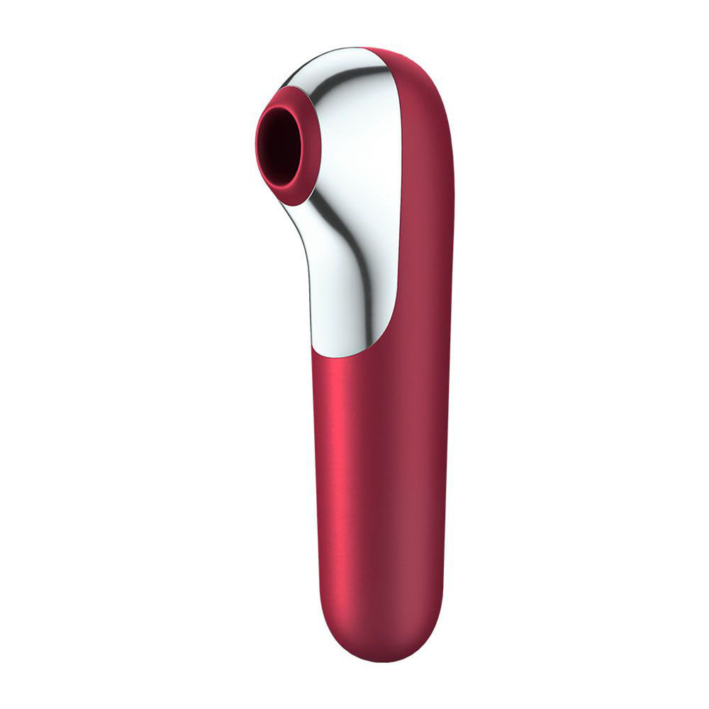 Masseur clitoridien Dual Love activé par application Satisfyer Rouge