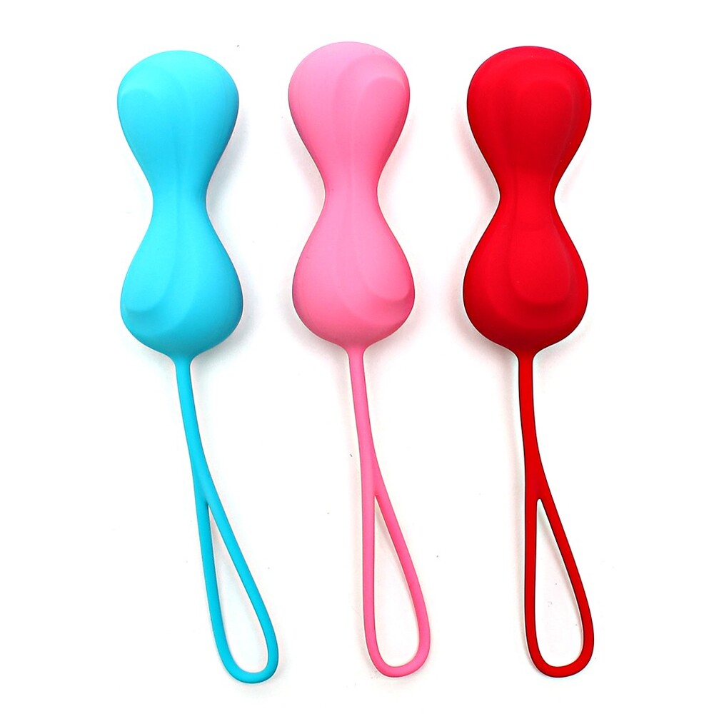 Lot de 3 boules d'orgasme Satisfyer avec boules intérieures mobiles