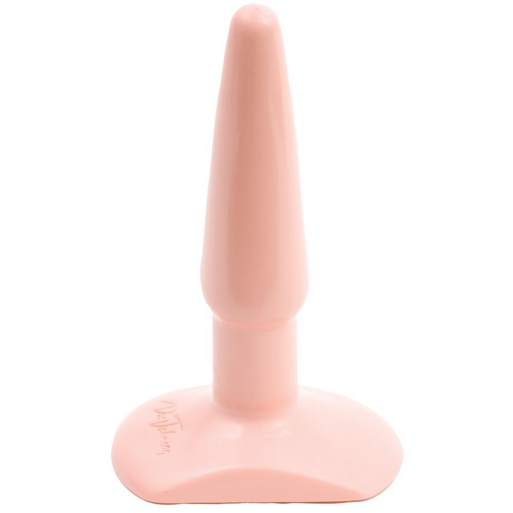 Plug anal classique lisse petit format chair rose