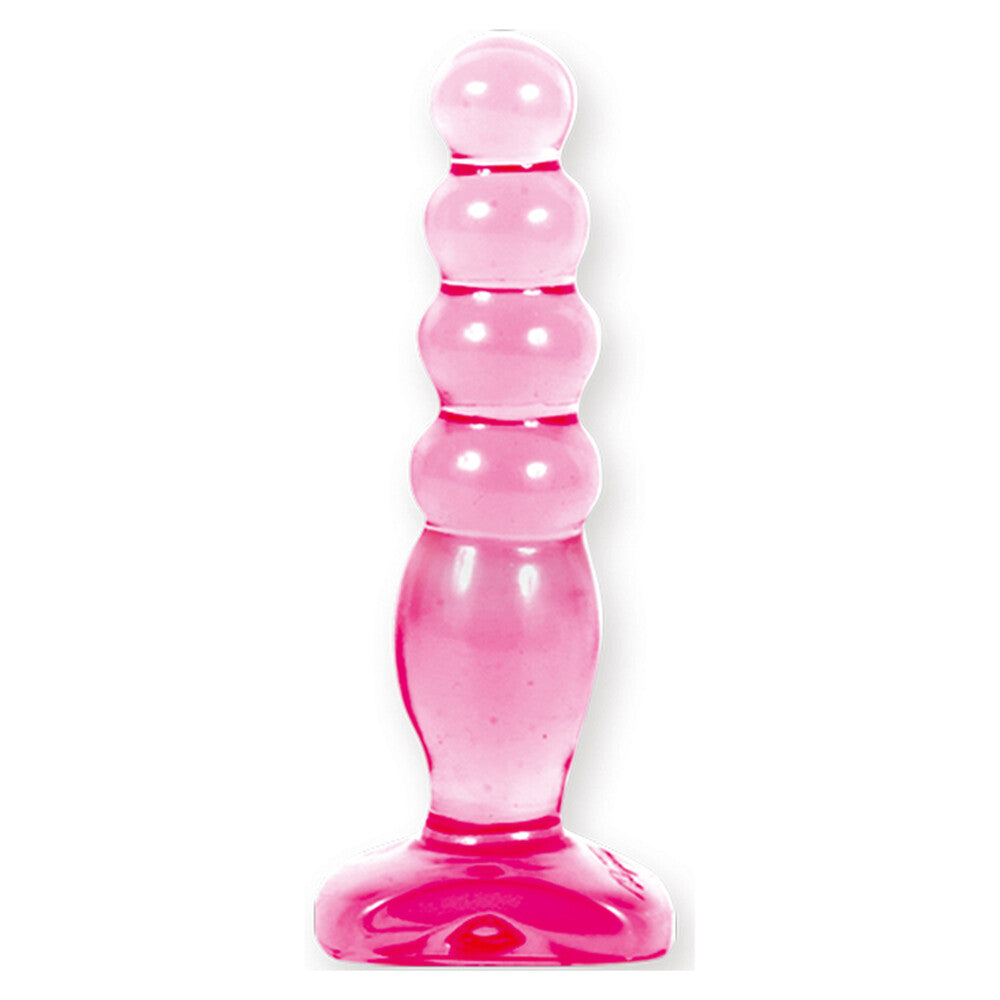 Tapón anal Crystal Jellies Anal Delight rosa