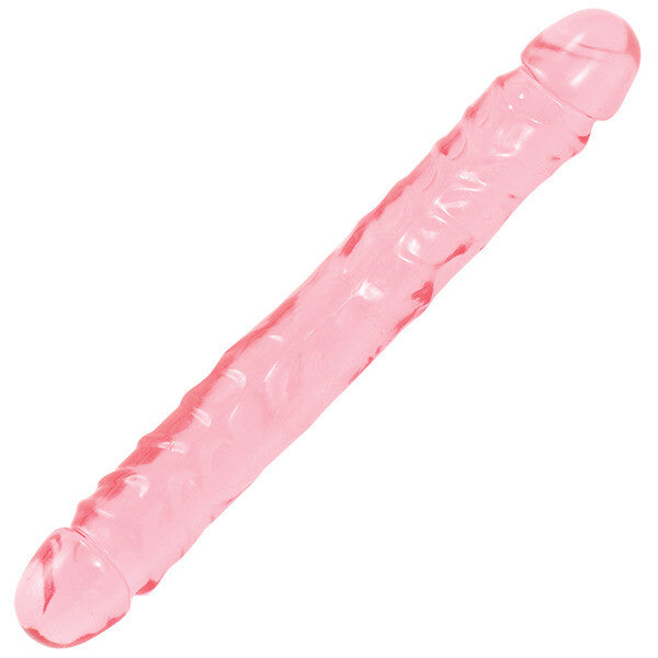 Pene doble Crystal Jellies de 12 pulgadas