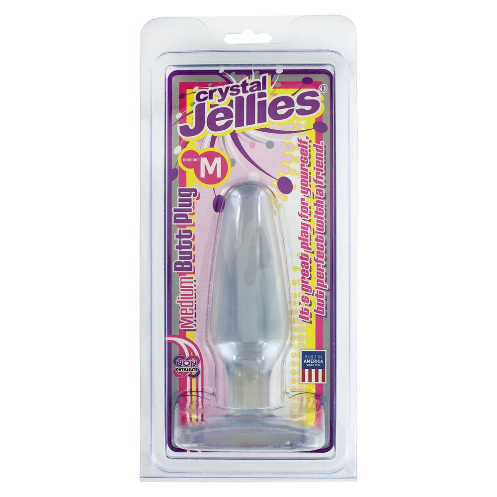 Plug anal Crystal Jellies Medium Transparent