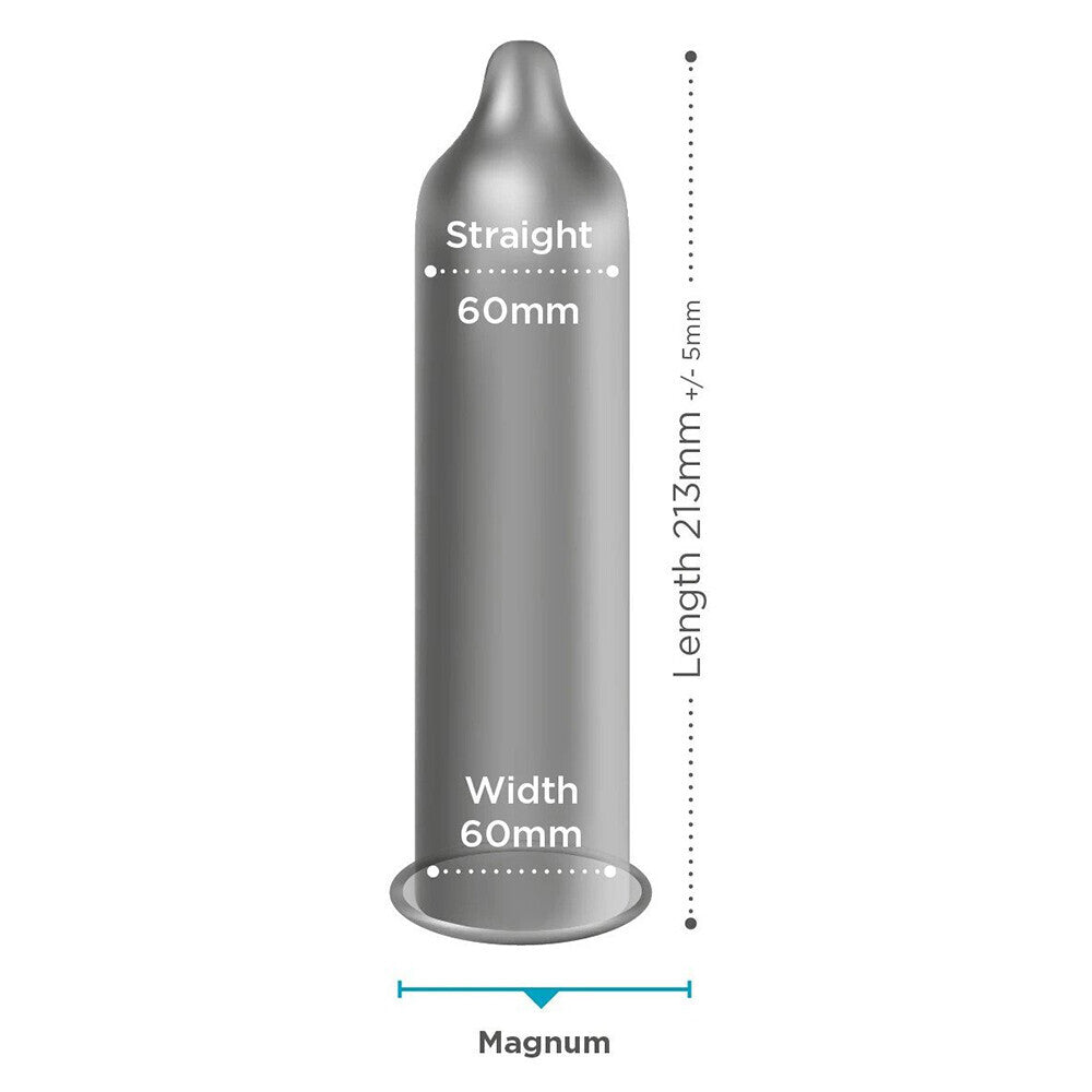 Lot de 12 préservatifs EXS Magnum Large