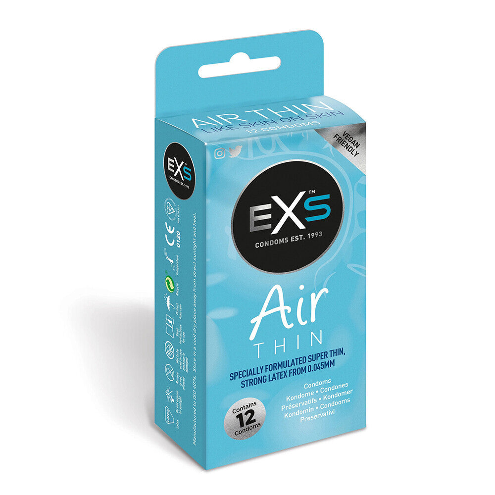 Lot de 12 préservatifs EXS Air Thin