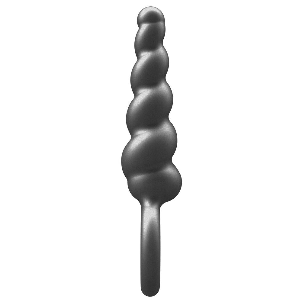 ToyJoy Buttocks The Screw Plug en silicone métallique