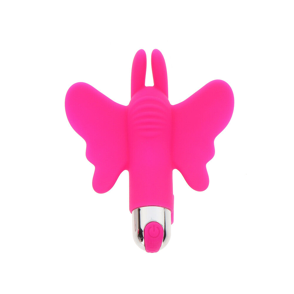 Vibrador de dedo recargable ToyJoy Butterfly Pleaser