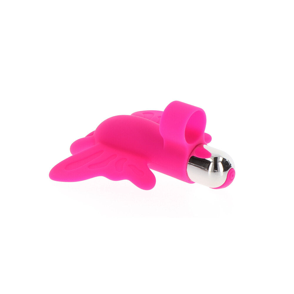 Vibrador de dedo recargable ToyJoy Butterfly Pleaser