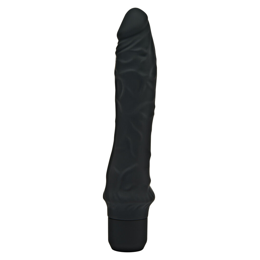 Vibromasseur classique en silicone ToyJoy Get Real Noir