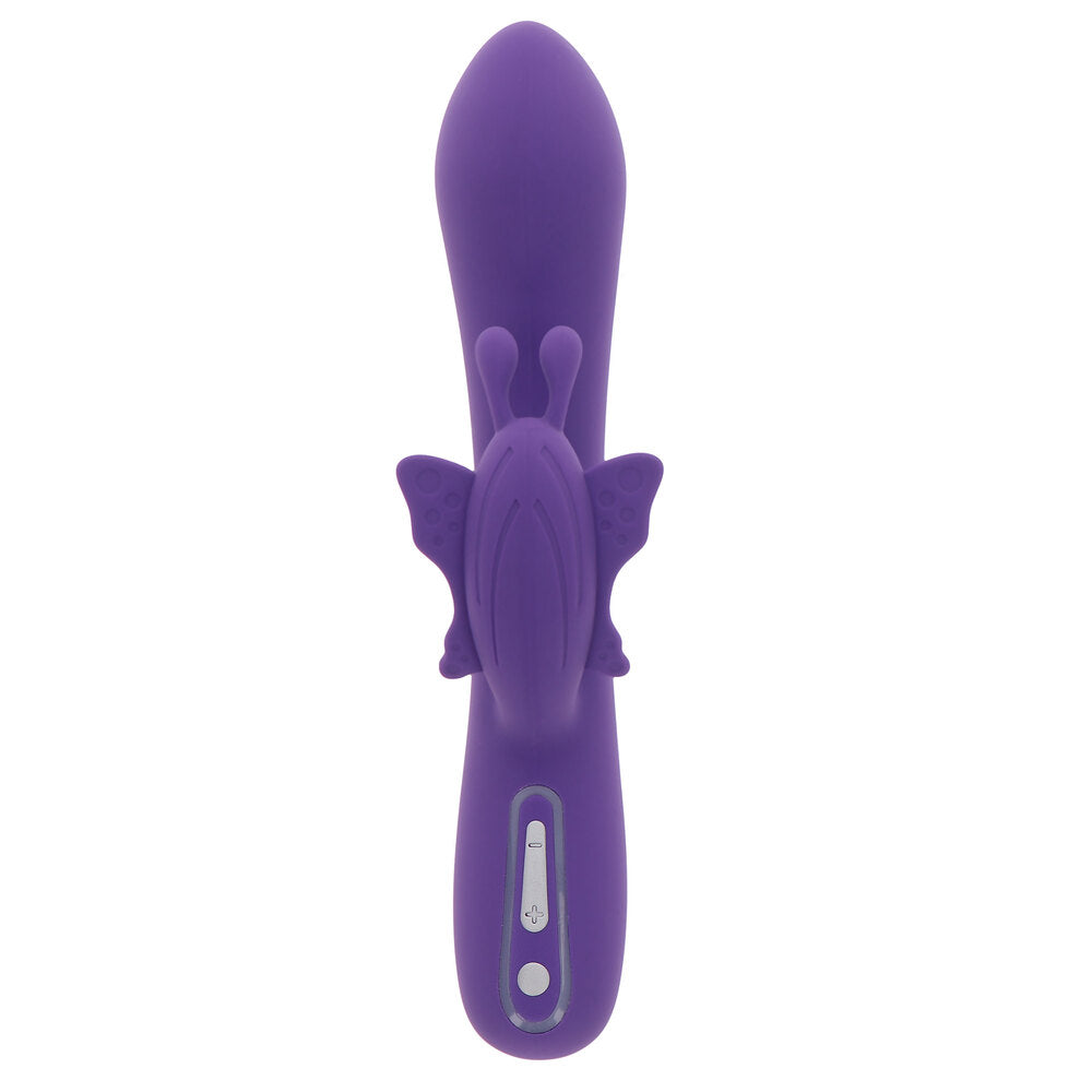 Fabuloso vibrador con forma de mariposa Love Rabbit de ToyJoy