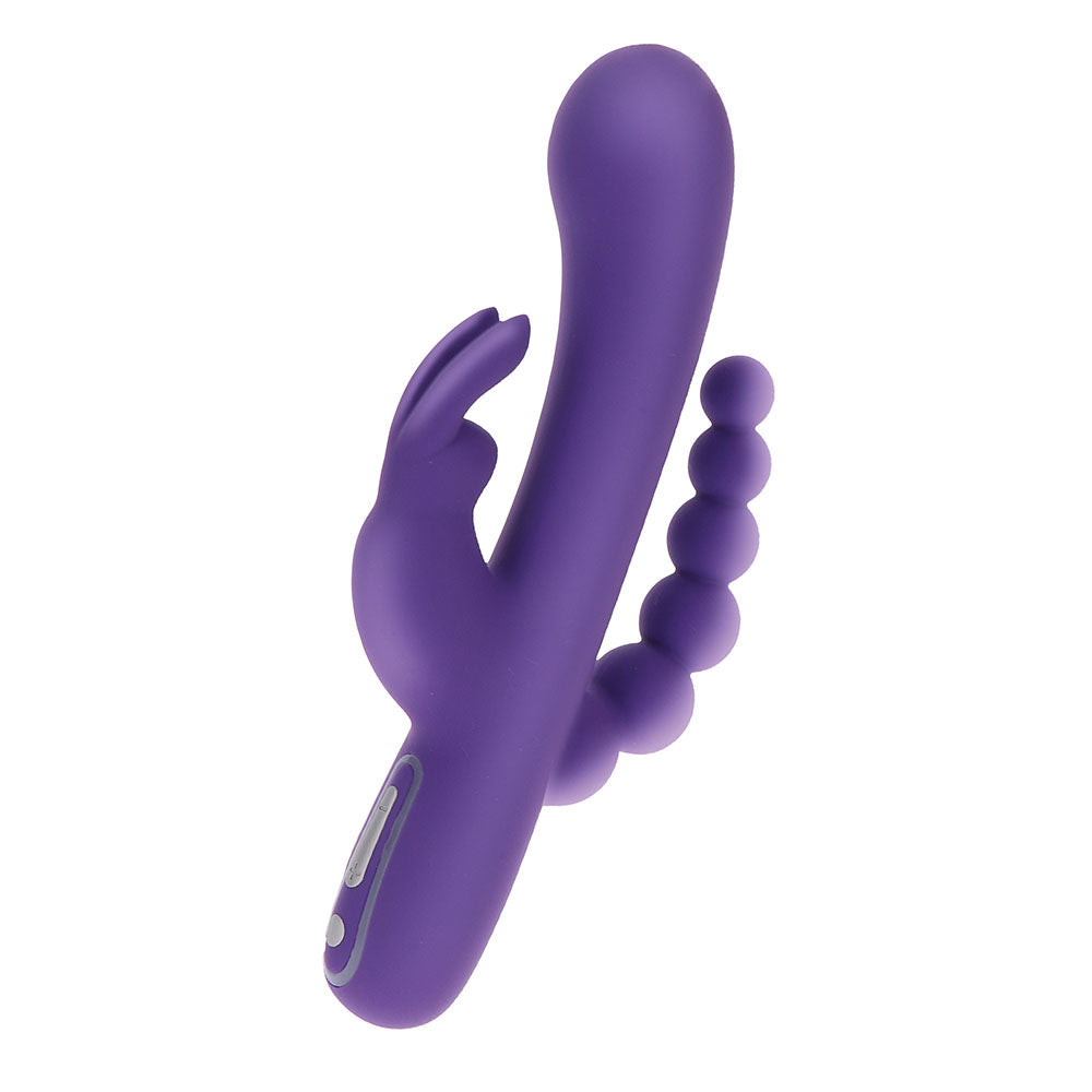 Vibromasseur triple plaisir Love Rabbit de ToyJoy