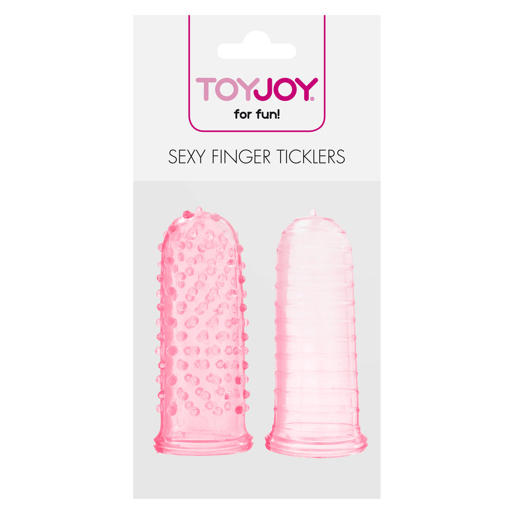 Cosquilleo de dedos sexy de ToyJoy, color rosa