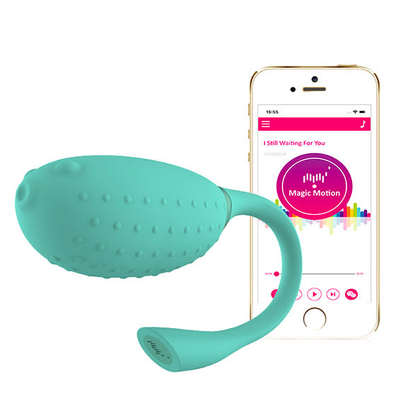 Vibrador para clítoris Magic Motion Fugu Green con control remoto