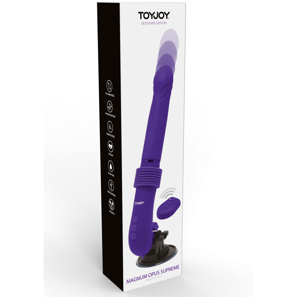 Vibromasseur ToyJoy Magnum Opus Supreme Thruster 2