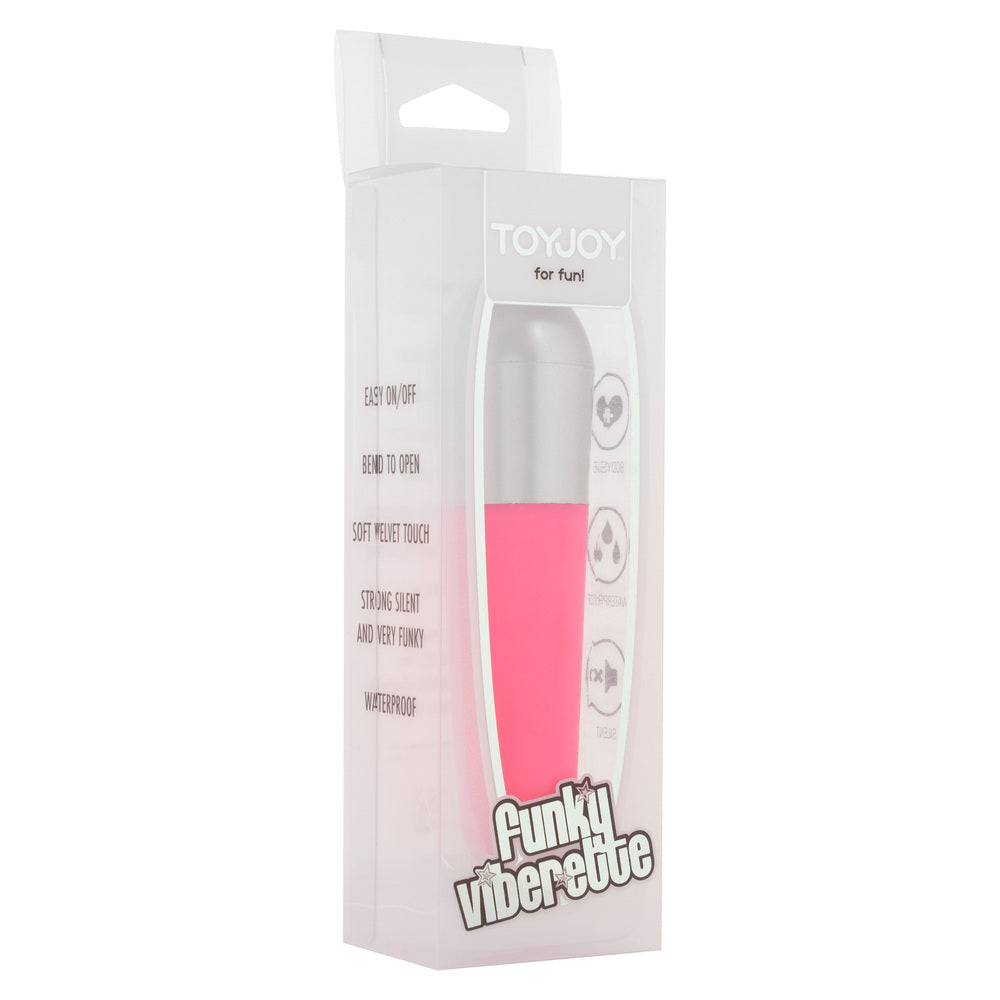 Mini vibrador ToyJoy Funky Viberette rosa