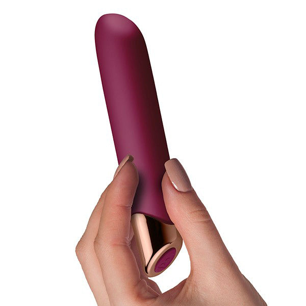 Vibrador recargable Chaiamo Burgundy de Rocks Off