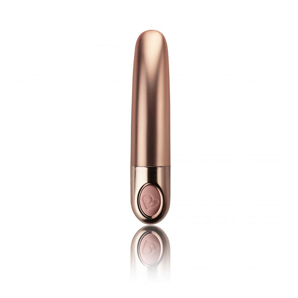 Mini vibrador Rocks Off Ellipse color rosa oscuro