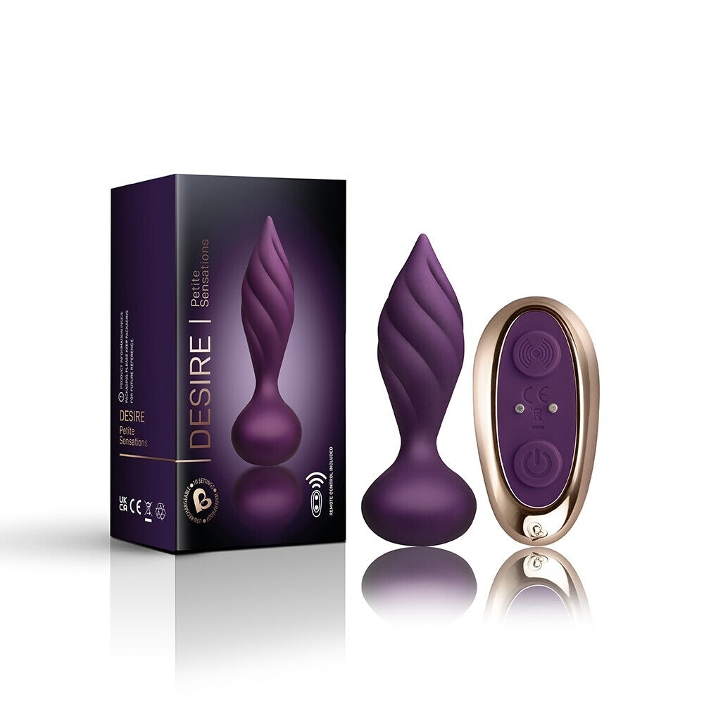 Plug anal Rocks Off Petite Sensations Desire Violet