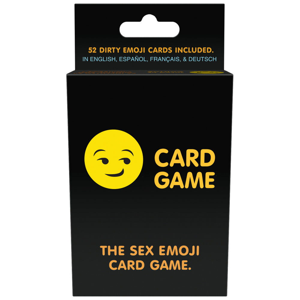 El juego de cartas con emojis sexuales