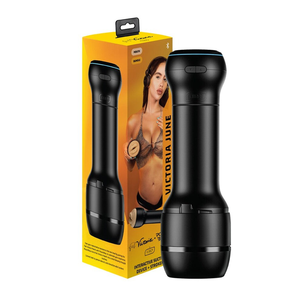 Masturbador interactivo Kiiroo Combo Powerblow Victoria June