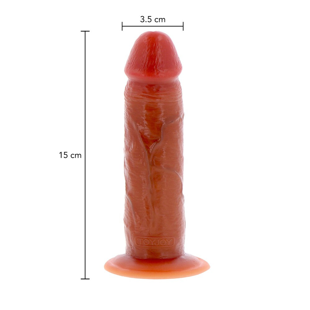 ToyJoy - Pene con prepucio deslizante de silicona Get Real