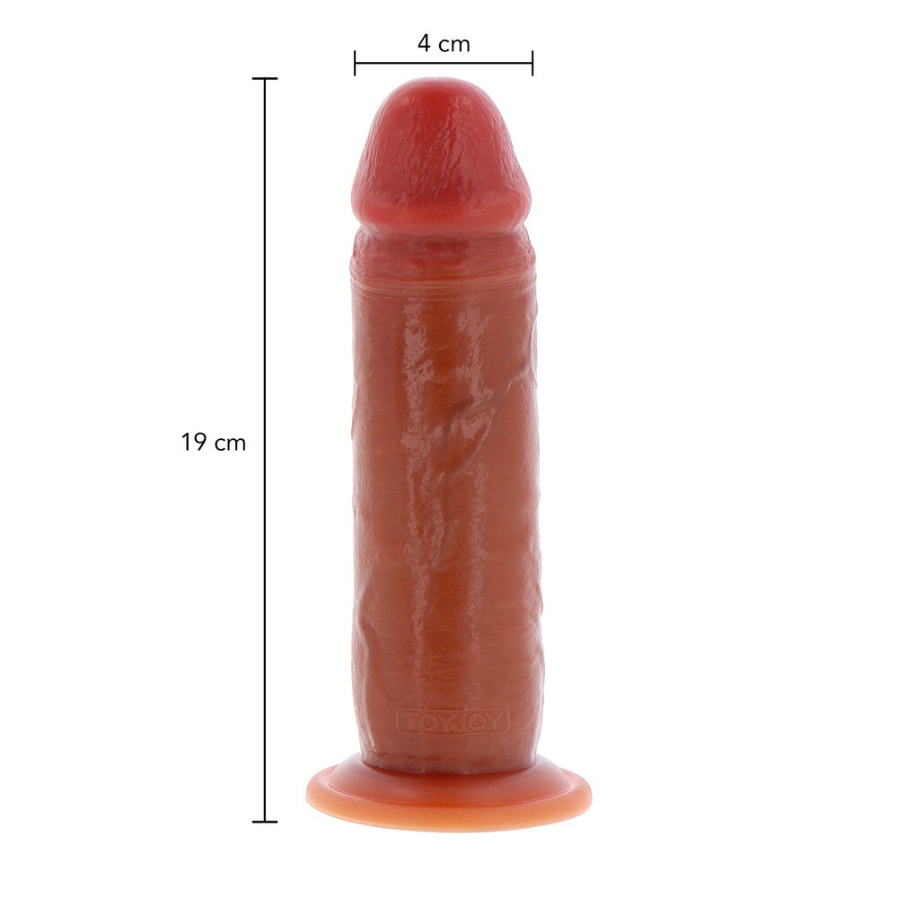 ToyJoy Get Real Silicone Prépuce Dong 7,5 Pouces