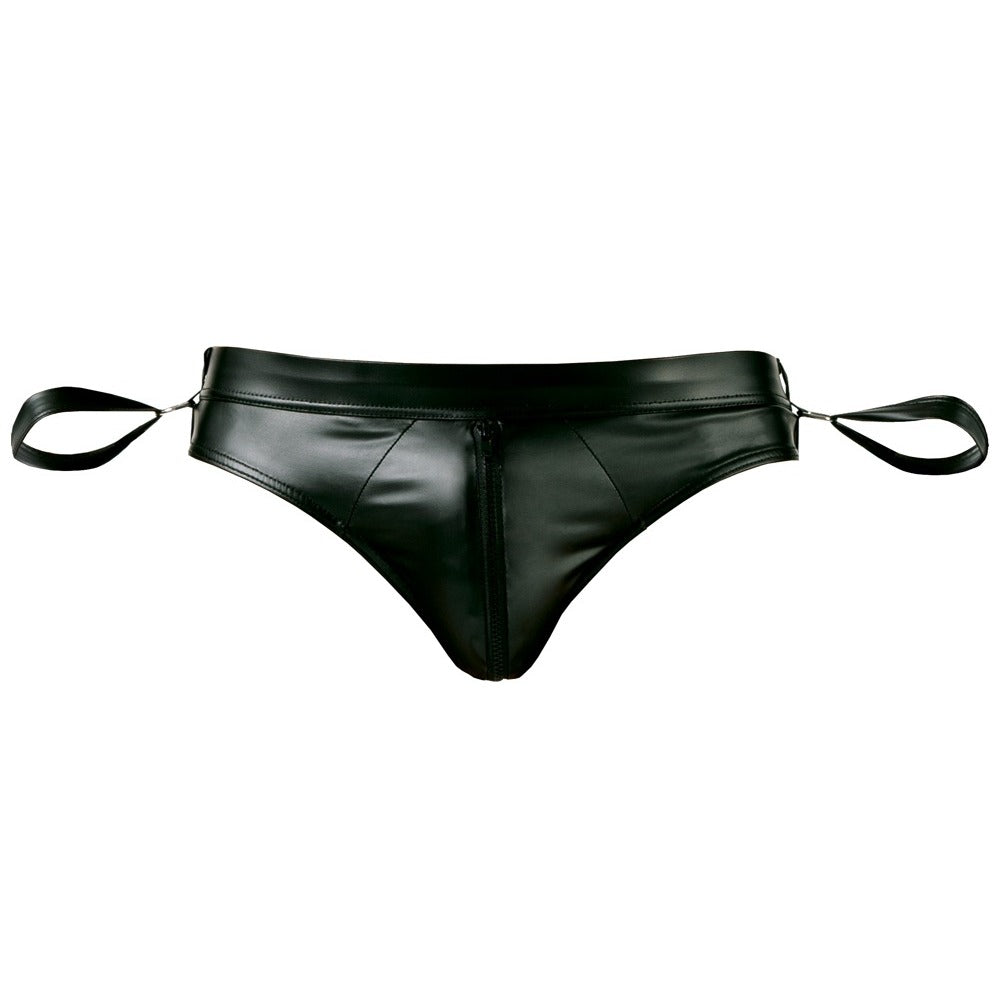 Slip Jock Svenjoyment avec menottes