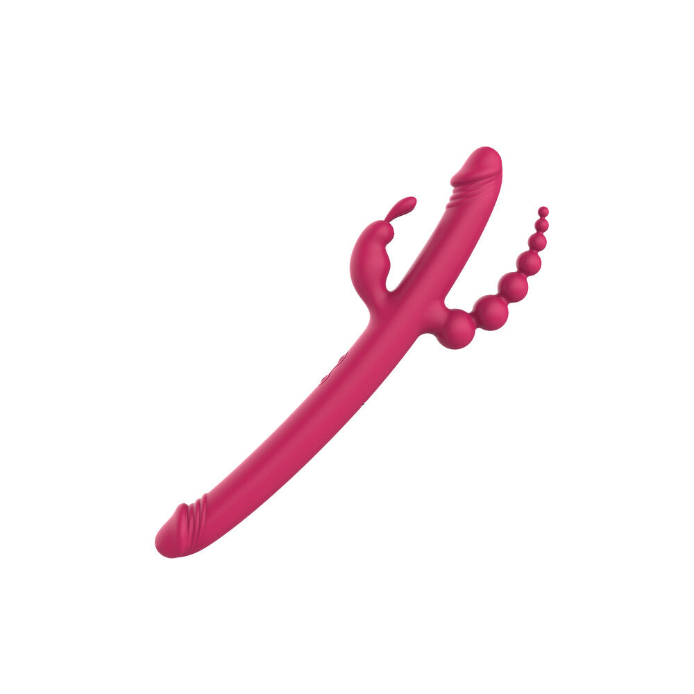 Vibrador de placer Essentials Anywhere, color rosa