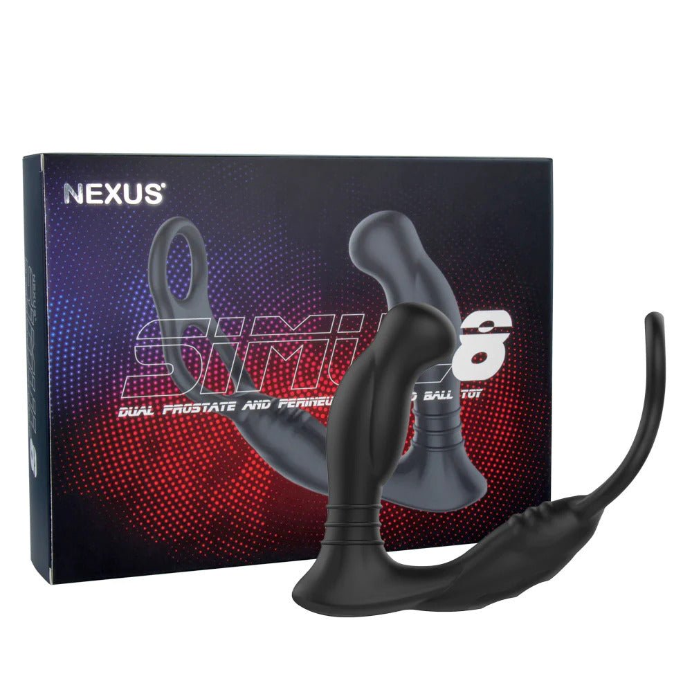 Juguete para pene y testículos Nexus Simul8 Dual Prostate and Perineum