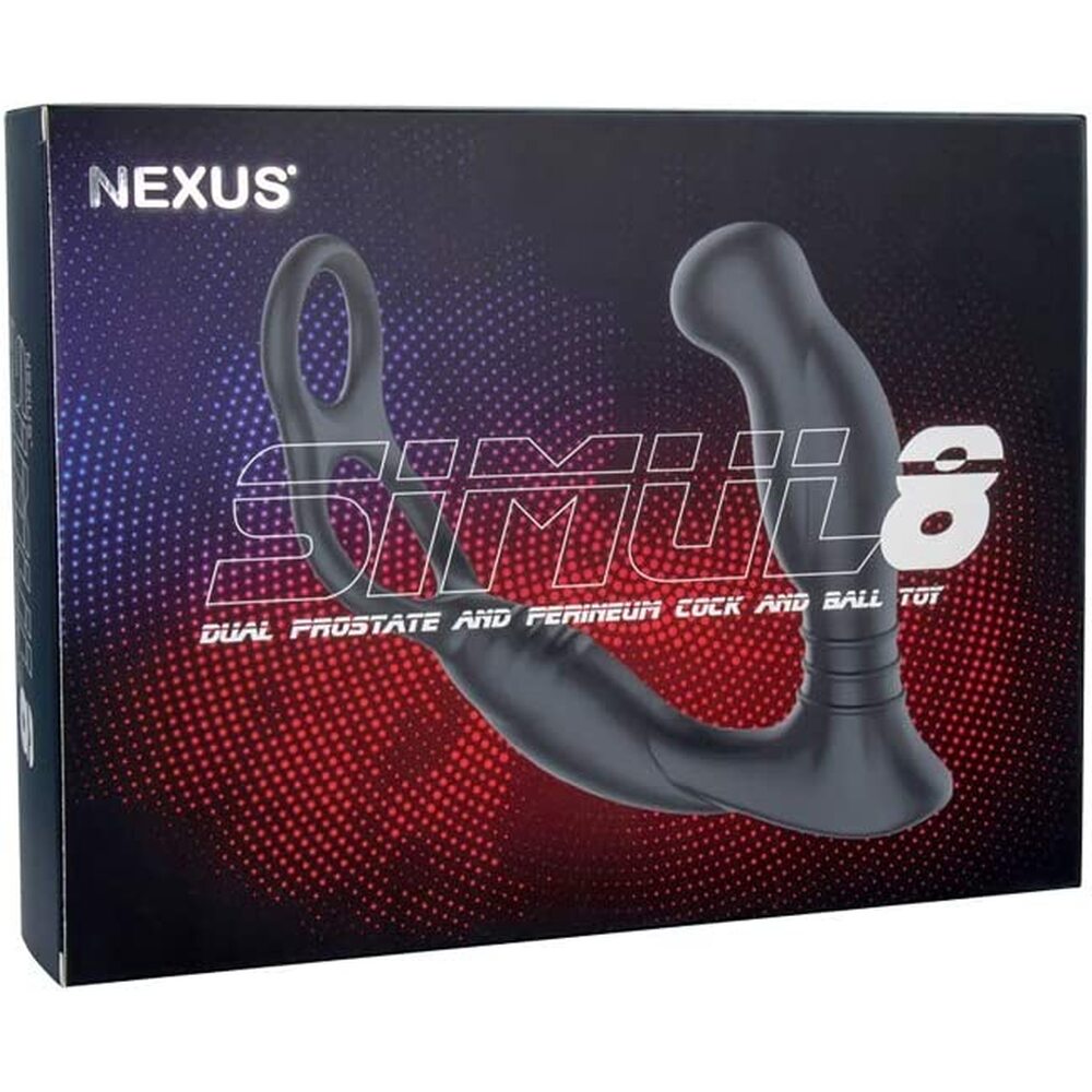 Juguete para pene y testículos Nexus Simul8 Dual Prostate and Perineum