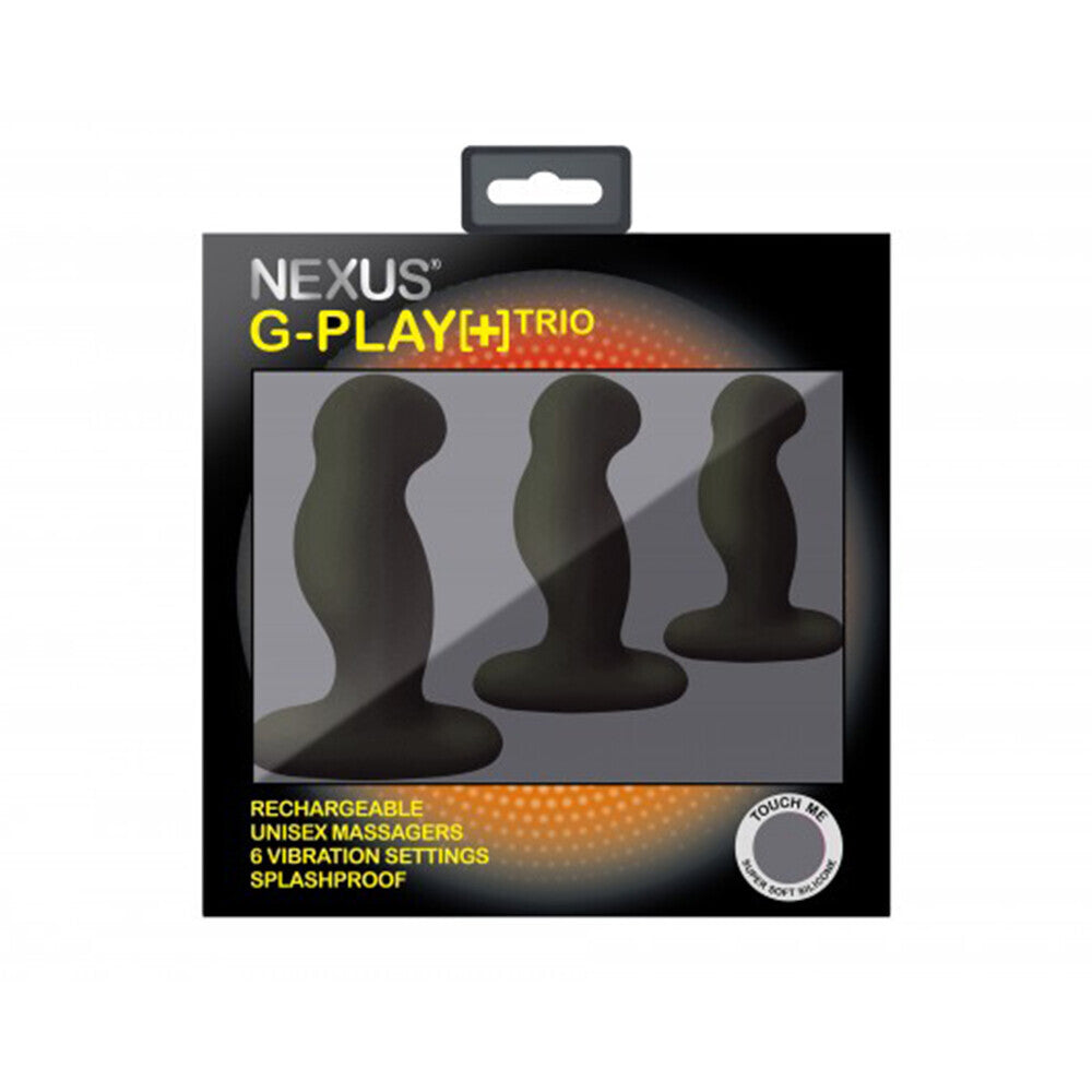 Masseurs de prostate vibrants Nexus G Play Trio Noir