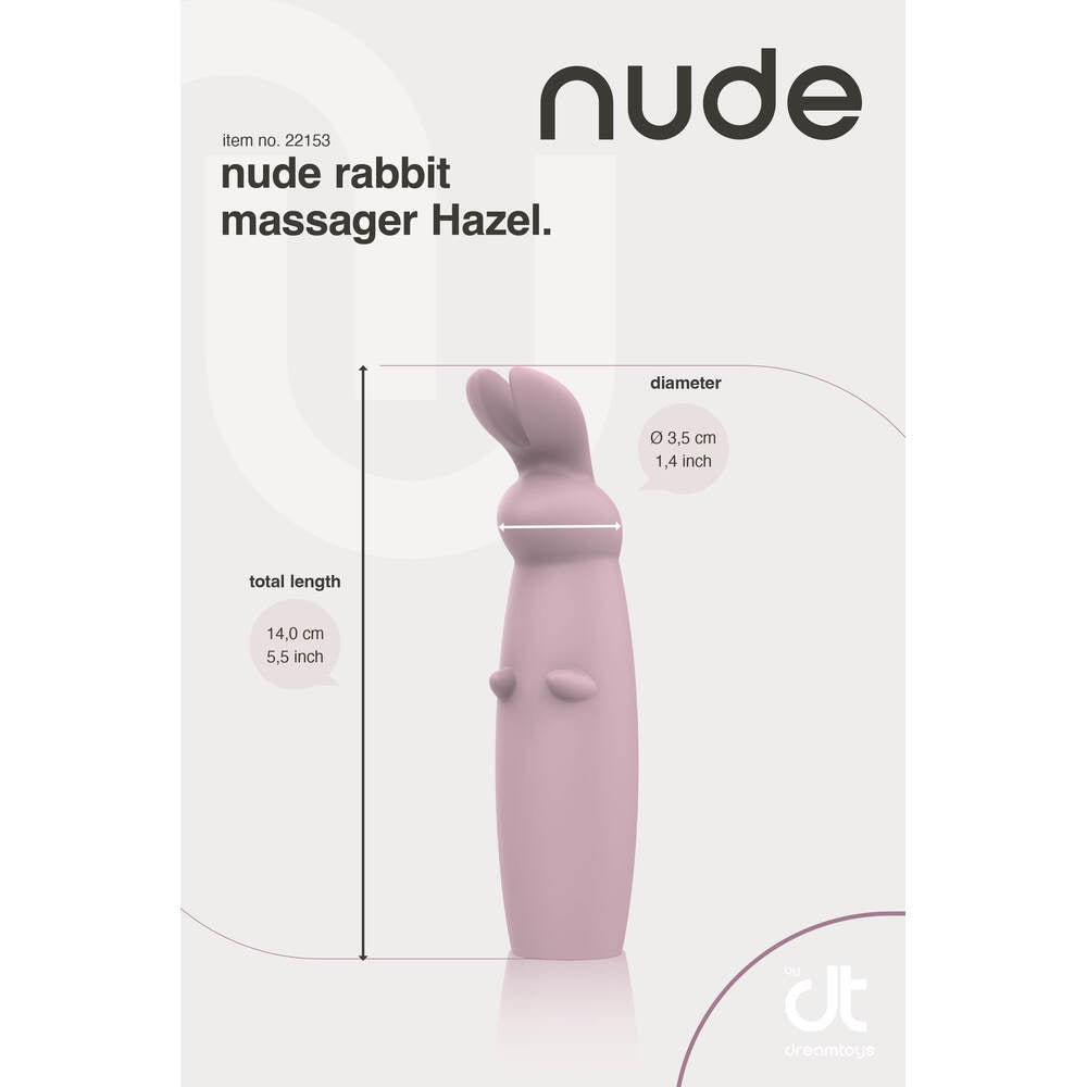 Mini masseur lapin Nude Hazel