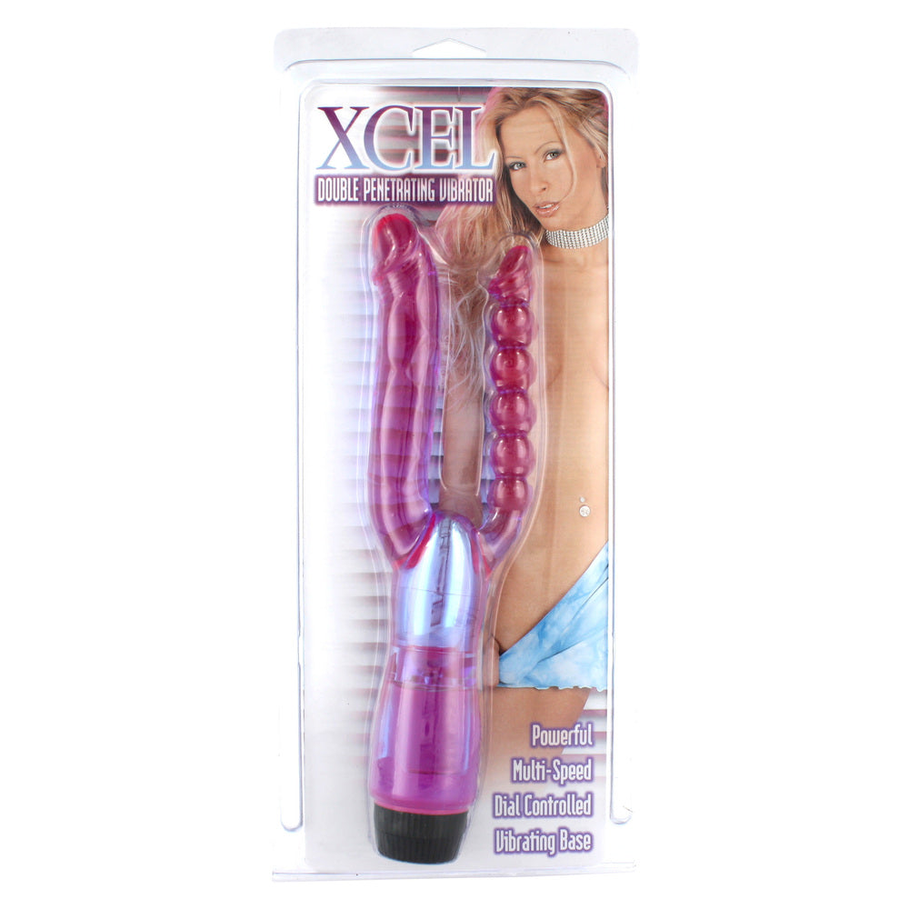 Vibrador de doble penetración XCEL