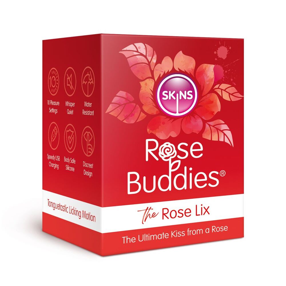 Skins Rose Buddies The Rose Flix Masseur clitoridien Rouge