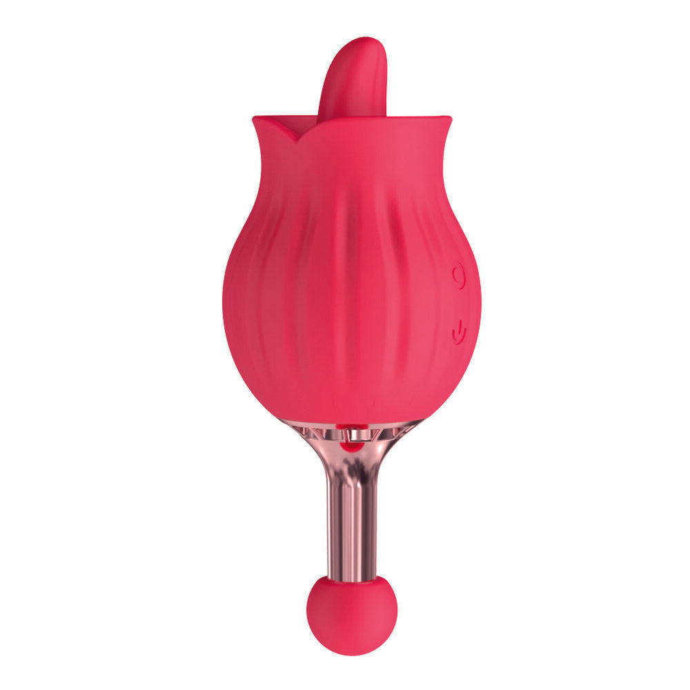 ClitTastic Rose Bud Double Masseur Rechargeable