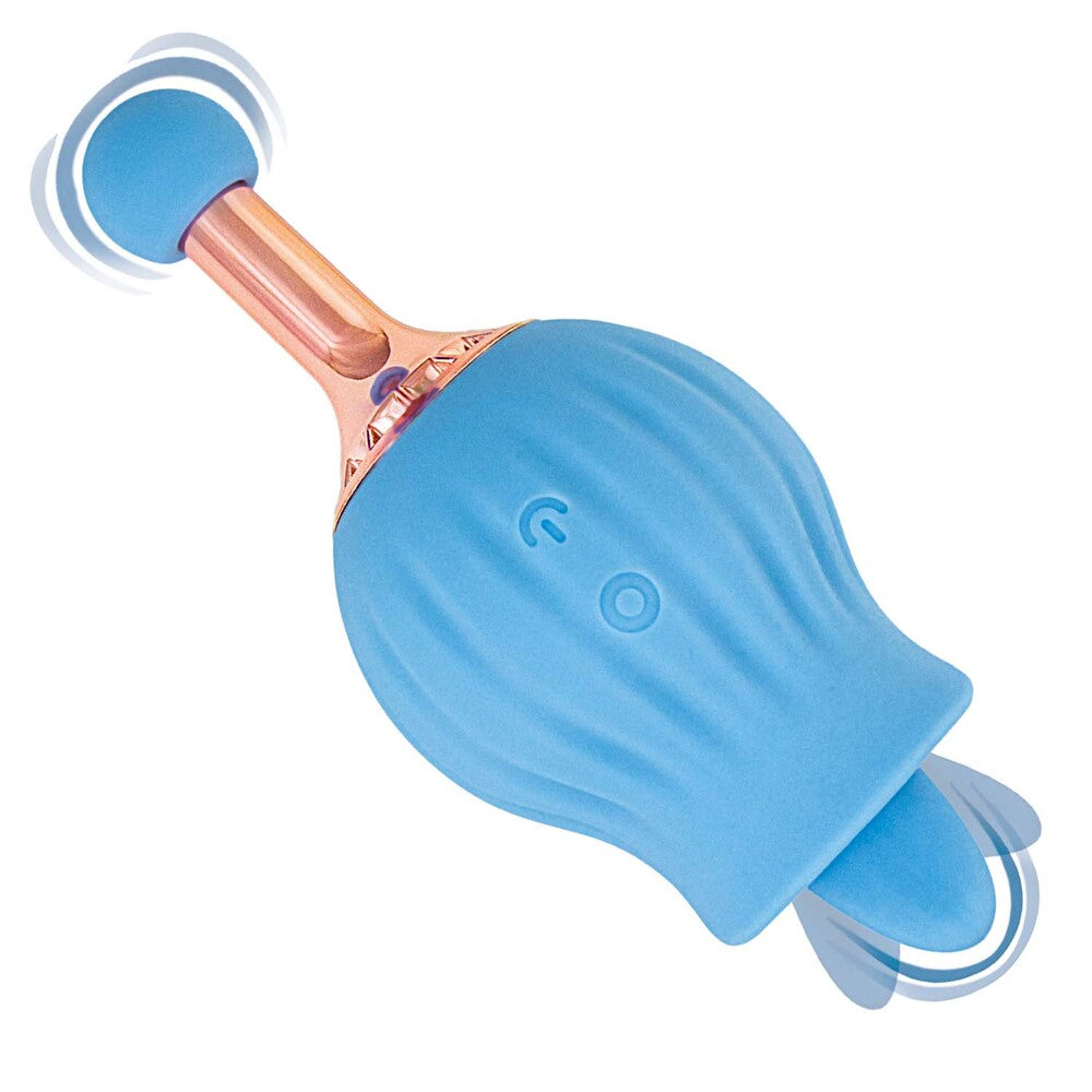 ClitTastic Rose Bud Double Masseur Rechargeable