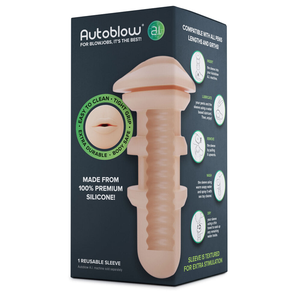 Manchon buccal réutilisable Autoblow AI