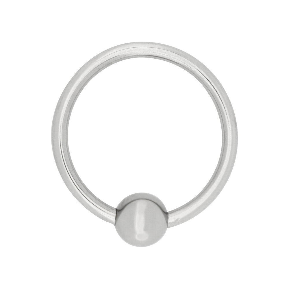 Anillo para el pene de acero inoxidable de 30 mm con forma de bellota y herramientas eléctricas