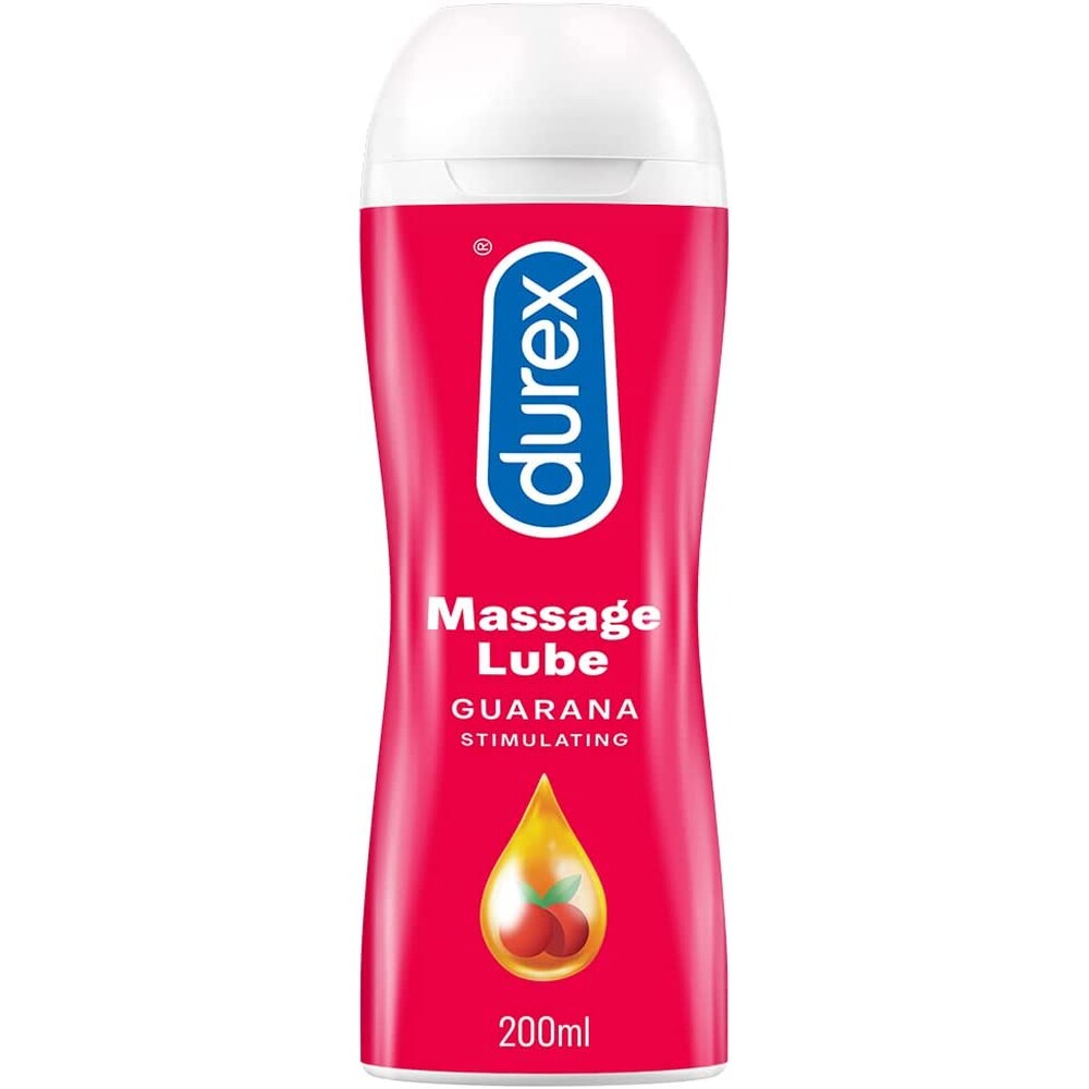 Lubricante de masaje Durex Guaraná Estimulante 200 ml