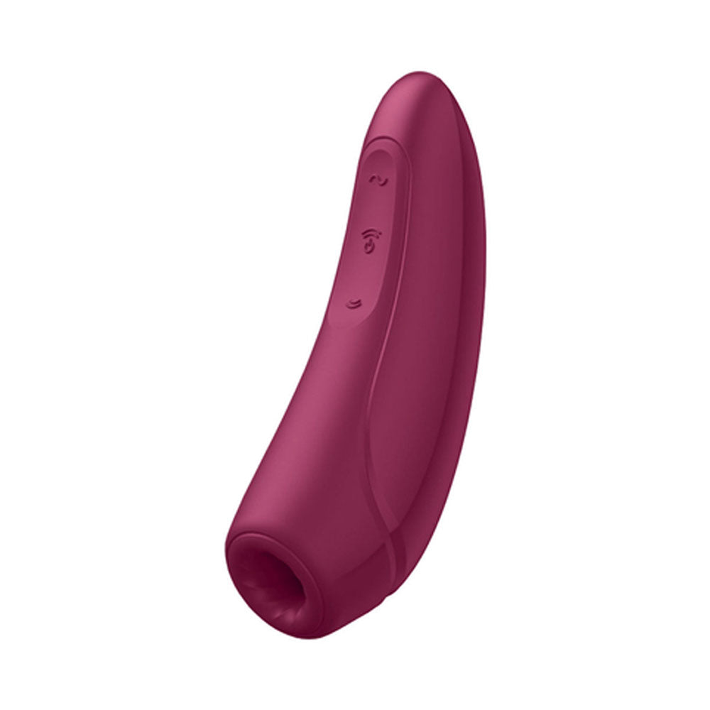 Aplicación Satisfyer habilitada Curvy 1 Plus Rose Red