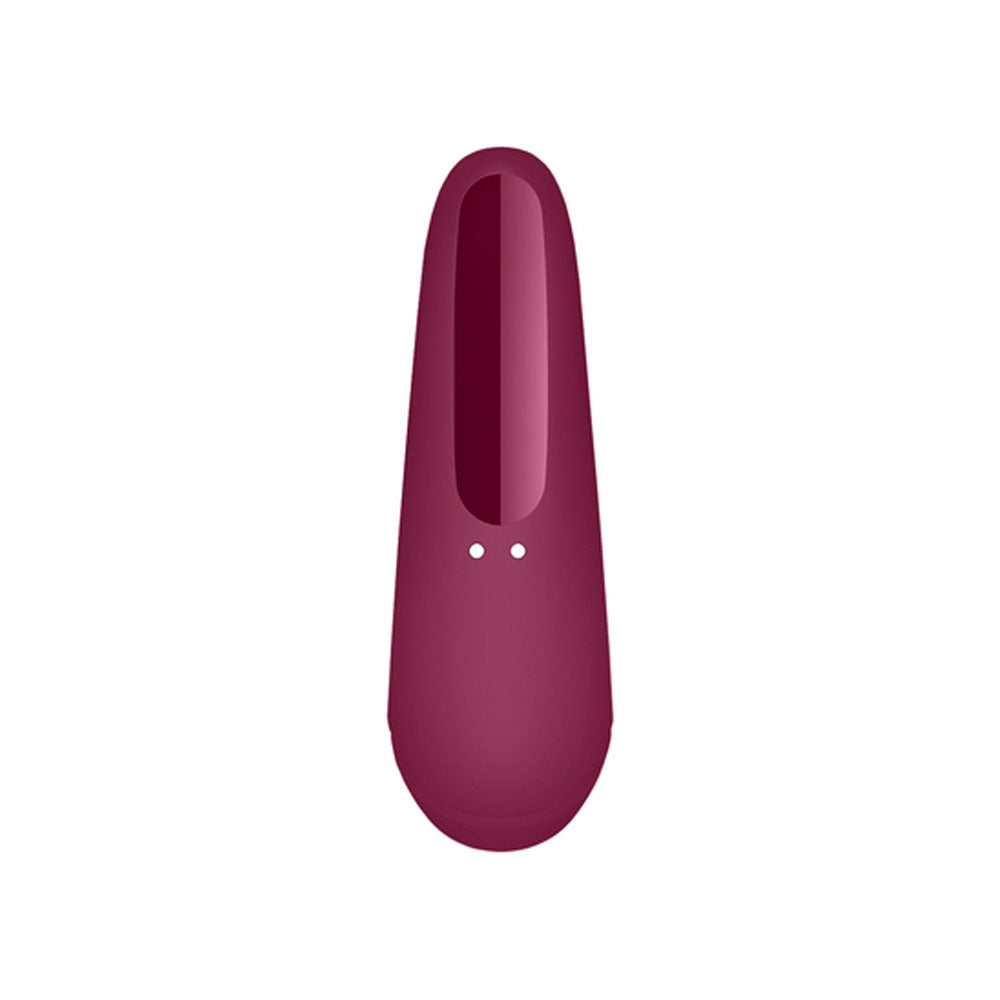 Aplicación Satisfyer habilitada Curvy 1 Plus Rose Red