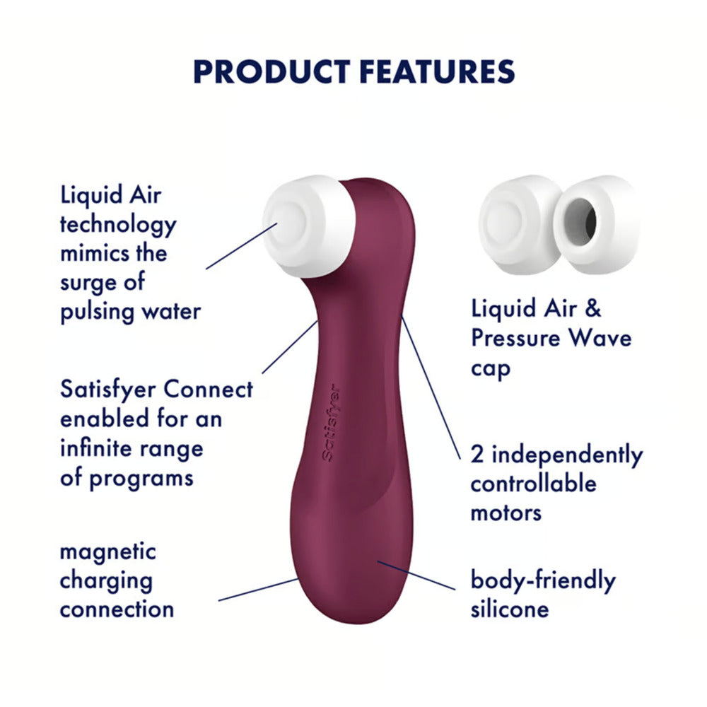 Satisfyer Pro 2 Génération 3 avec Air Tech et application