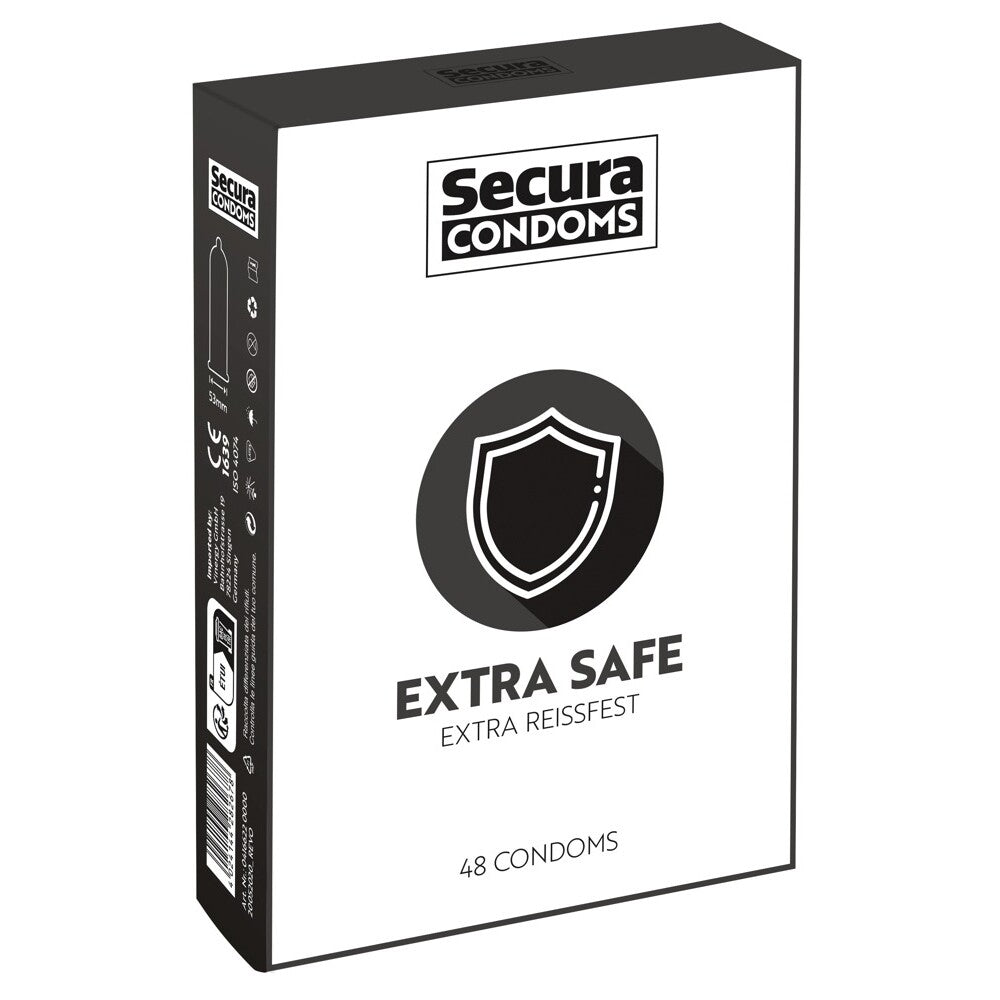 Préservatifs Secura, lot de 48, extra sûrs