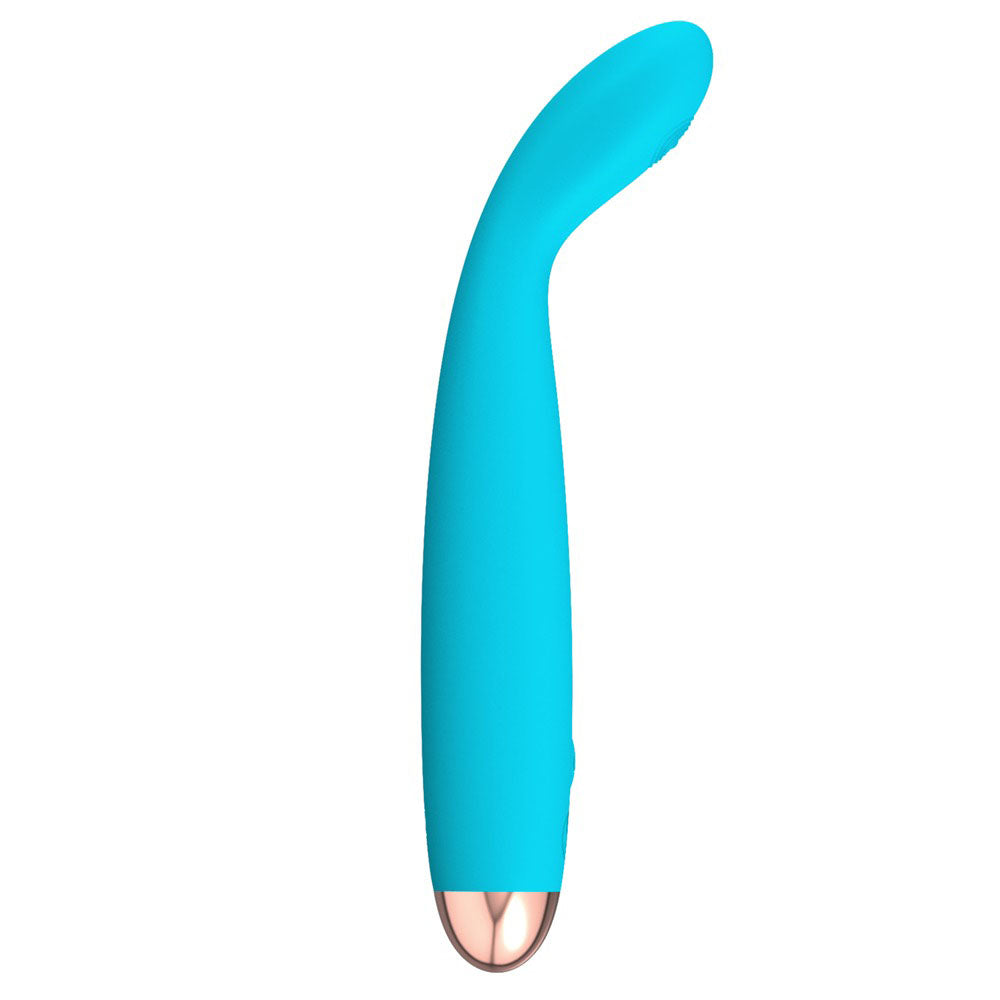 Mini vibromasseur rechargeable Cuties Silk Touch bleu