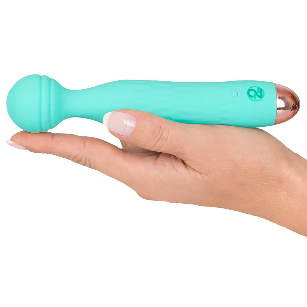 Mini vibromasseur rechargeable Cuties Silk Touch Vert