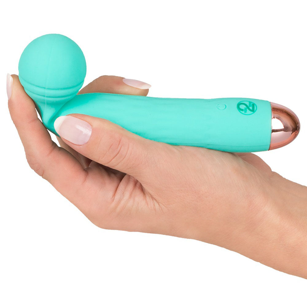 Mini vibromasseur rechargeable Cuties Silk Touch Vert