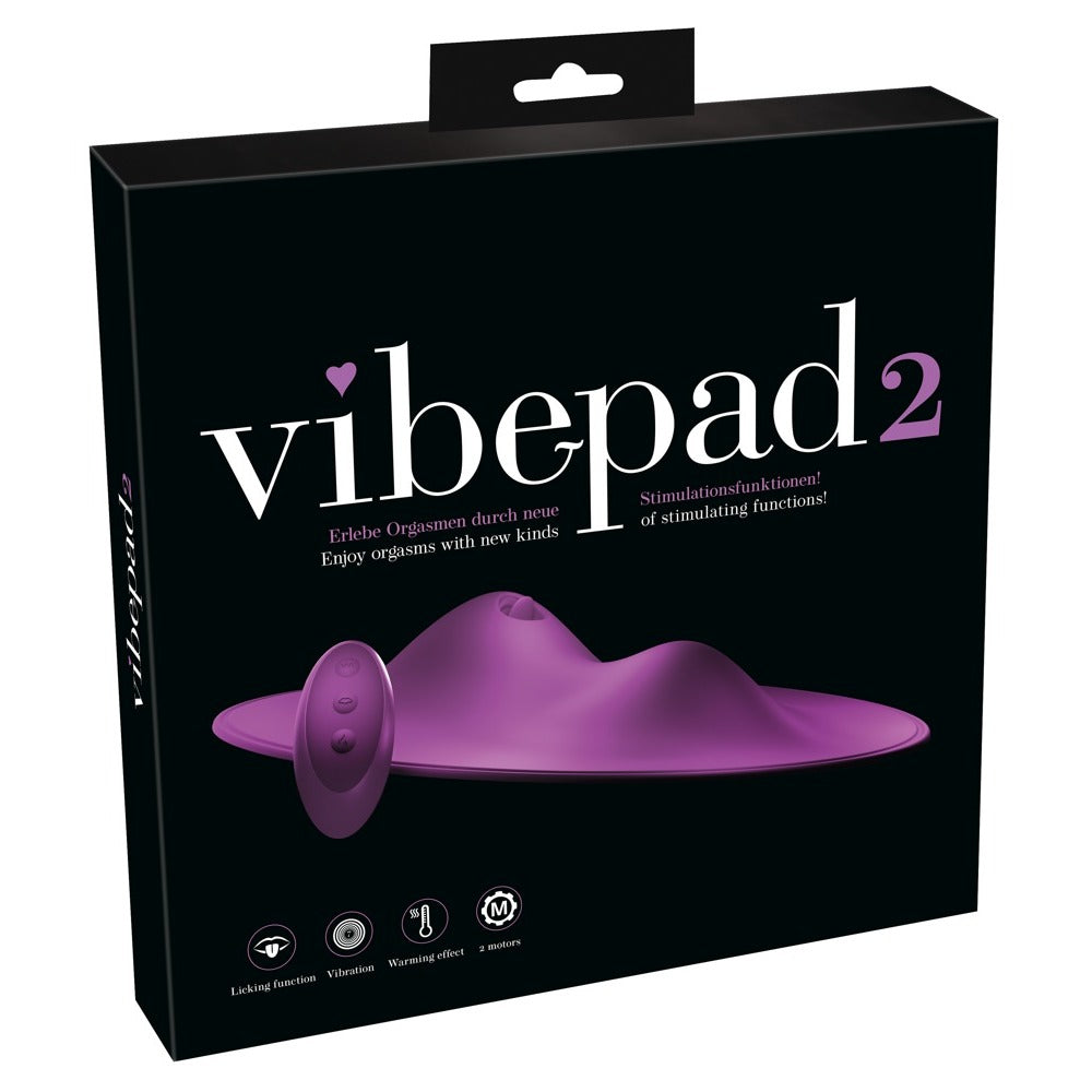 Almohadilla vibratoria para el clítoris VibePad 2