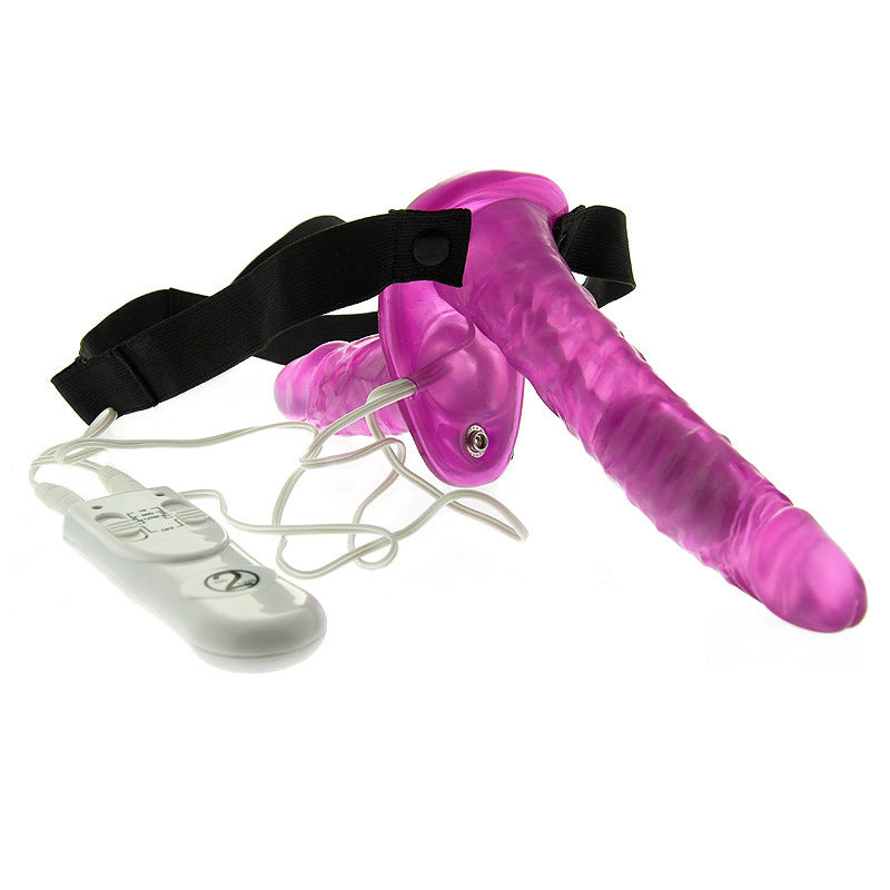 Correa vibradora Duo con pene vibrador