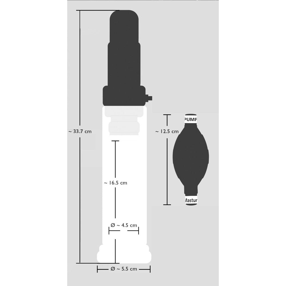 Masturbateur multi-pompe vibrant 2 en 1